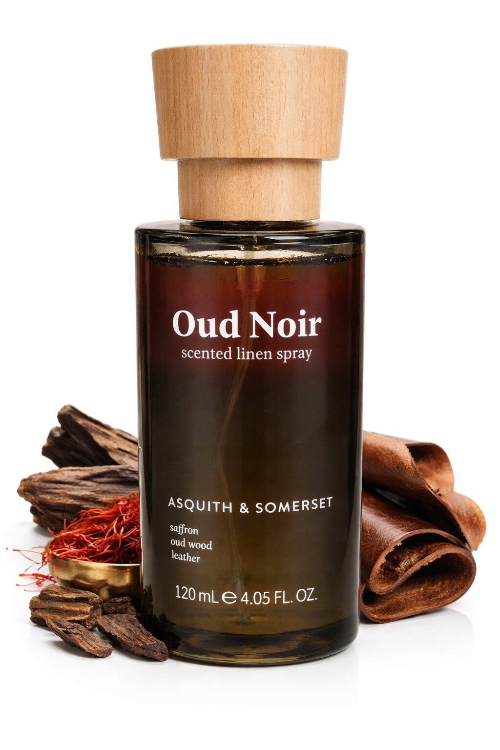 Oud Noir Luxusní vůně spreje na polštáře, ložní prádlo a záclony 120 ml