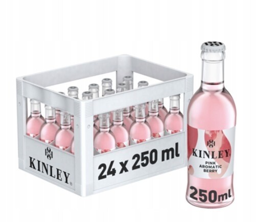 Kinley Aromatic Berry Sycený nápoj 24x250 ml