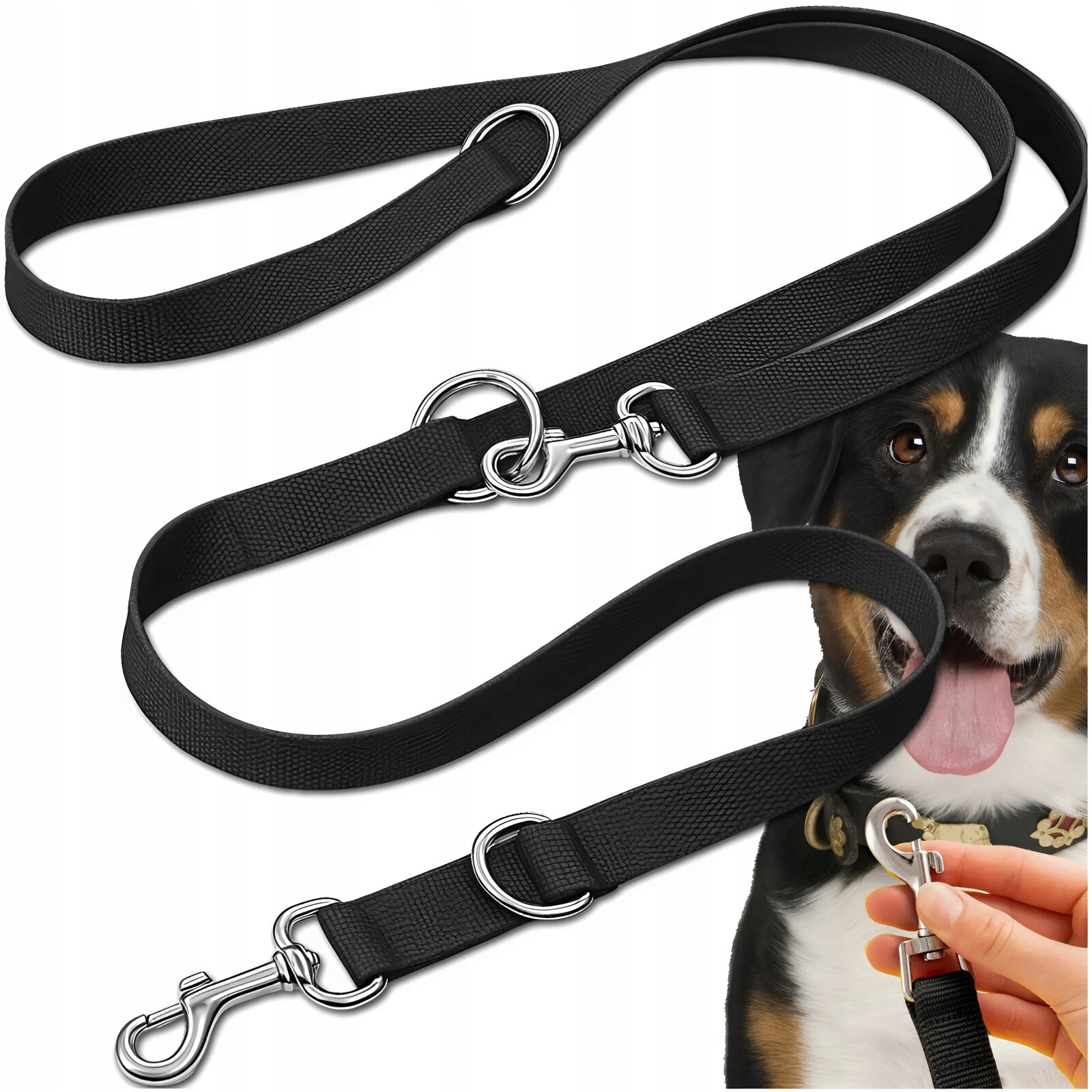 Vodítko Pro Psa 25 MM 5 M, Nastavitelné, Silné, Přepínací, Široké