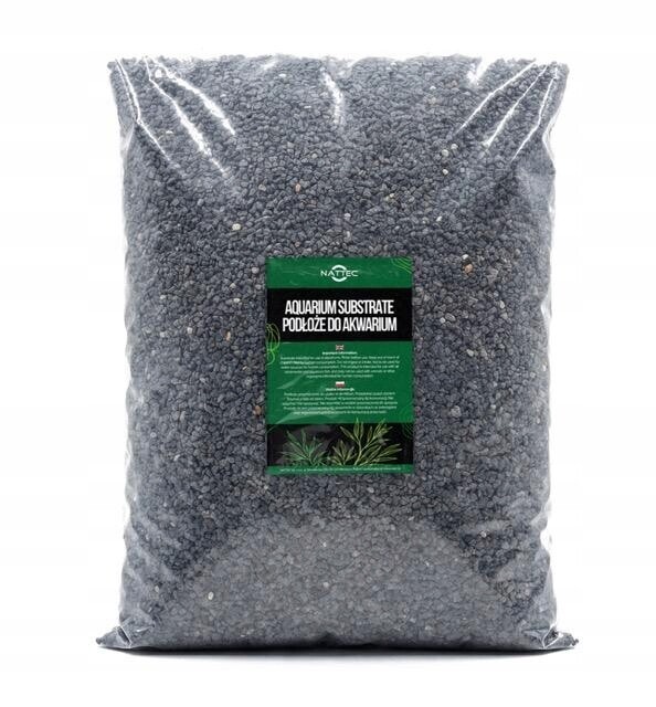 Nattec Černý Gravel 2-4 MM 10 Kg