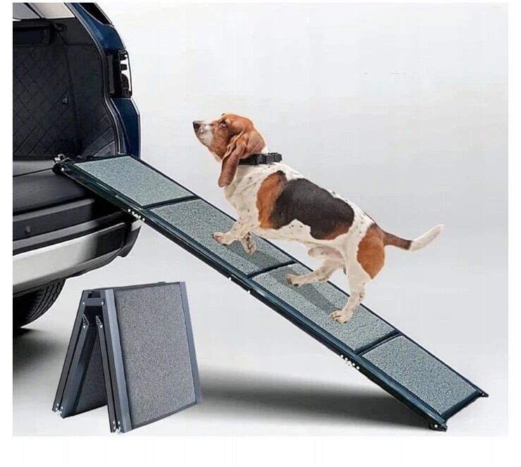 Pawz 160 cm skládací rampa plošina pro velkého psa do 100 kg