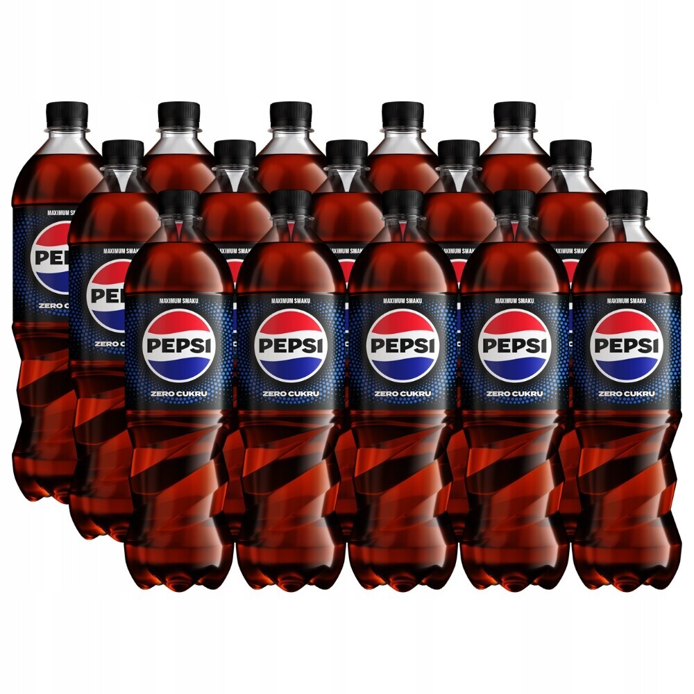 Pepsi max sycený nápoj bez cukru 850 ml x 15 kusů
