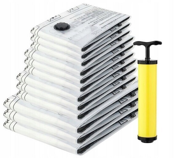 Vakuové Sáčky Grifema GH83 12 Ks Ruční Pumpa 8A112