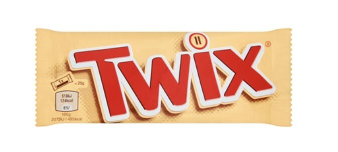 tyčinka Twix 30x50g
