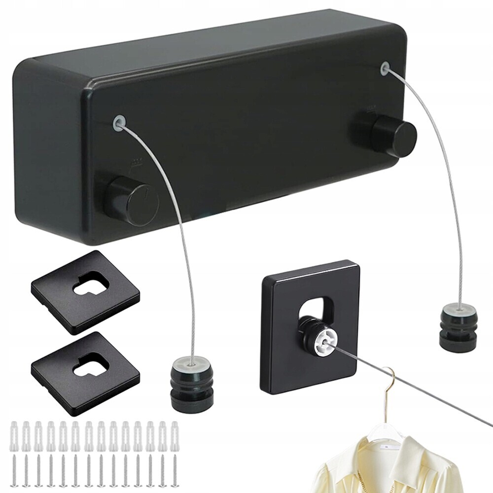 Rozbalovací šňůra na spodní prádlo s vysokou nosností do koupelny balkonu prádelny 420