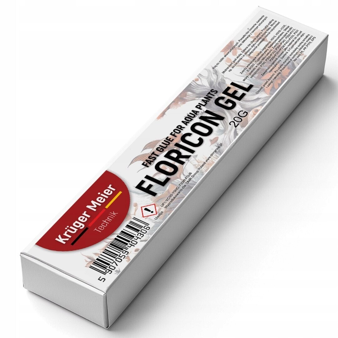 Kruger Meier Floricon Gel 20 g – lepidlo pro akvarijní rostliny