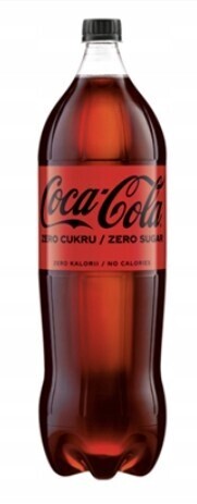 Coca-Cola Zero Sycený nápoj 8 x 2 l [kauce]