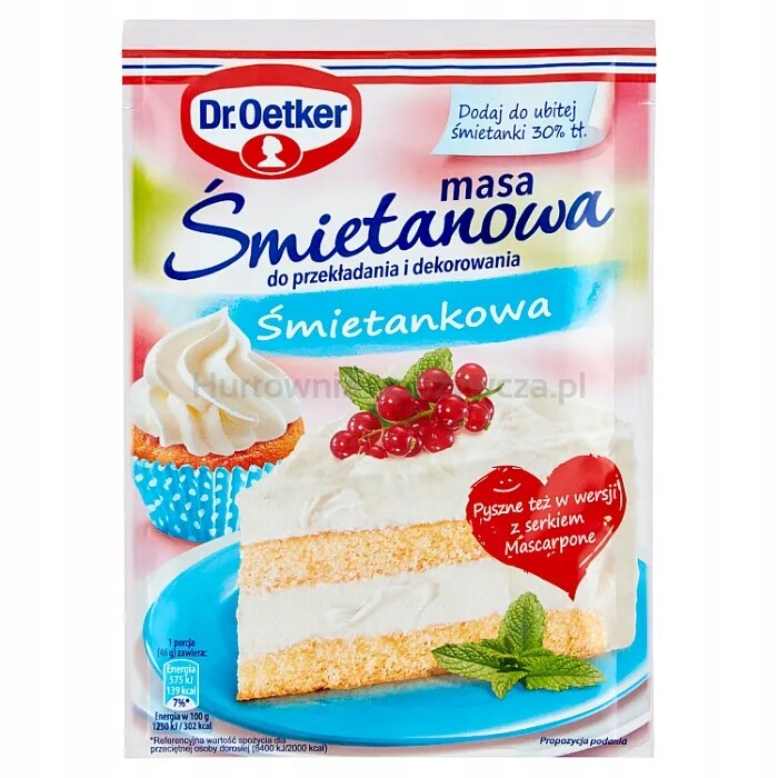 Dr.Oetker Smetanová smetanová hmota 56 g