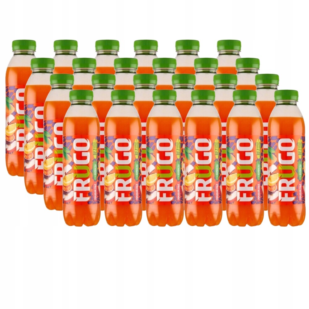 Frugo Ultraorange Neperlivý víceplodý nápoj 500 ml x 24 kusů