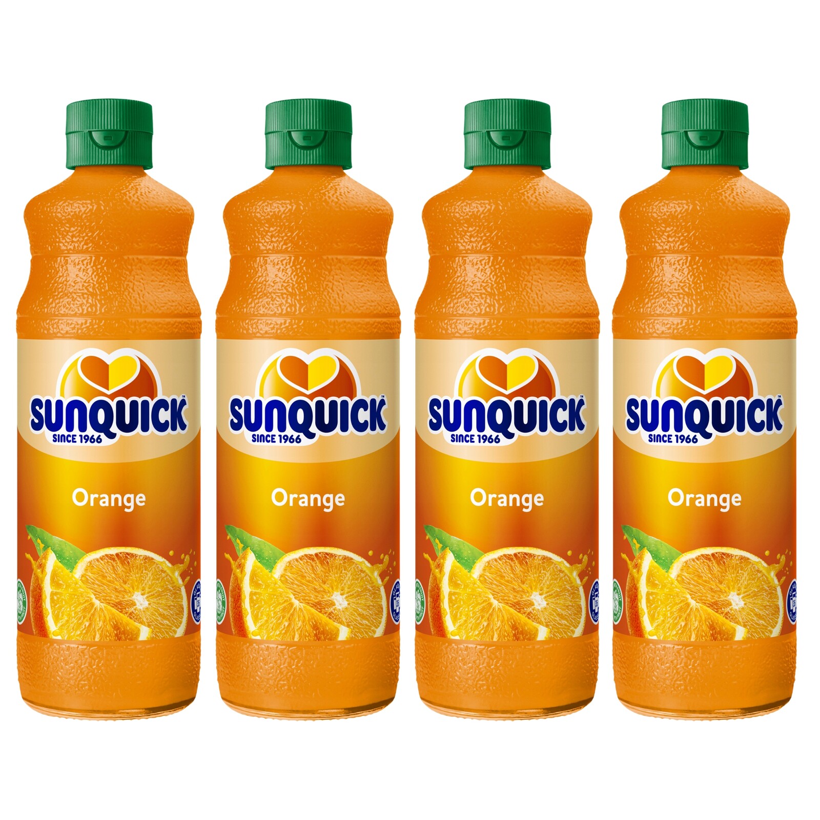 Sunquick sada 4 sirupů s příchutí Pomeranče 4x700 ml