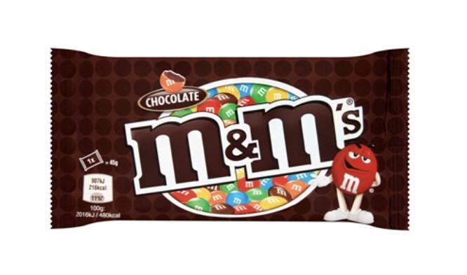 M&m's Dražé Čokoládové 24x45g