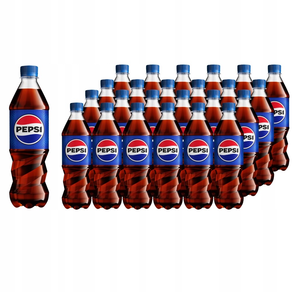 Pepsi-Cola Sycený nápoj s příchutí coly 500 ml x 24 kusů