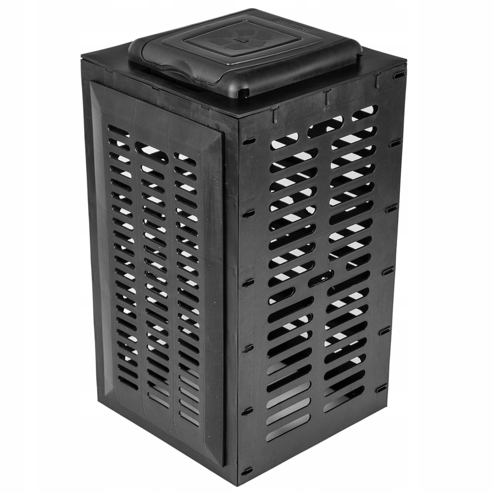 Koš Stojan Na Pytle Na Tříděný Odpad Černý