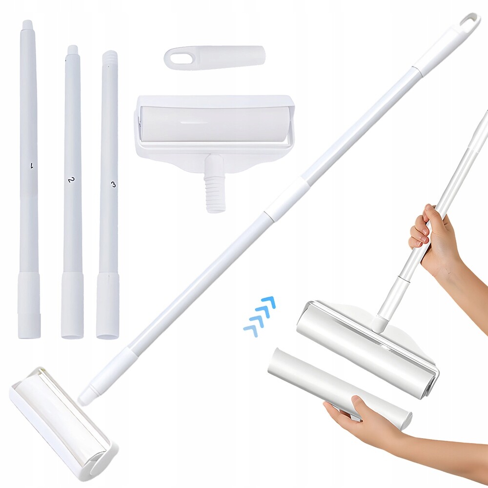 Sada válečků na odstraňování chlupů domácích zvířat z koberce, 8 rolí