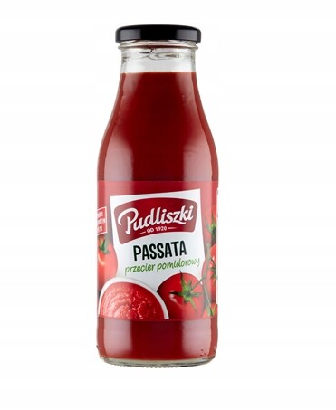 Pudliszki Passata rajčatový protlak 8x500g