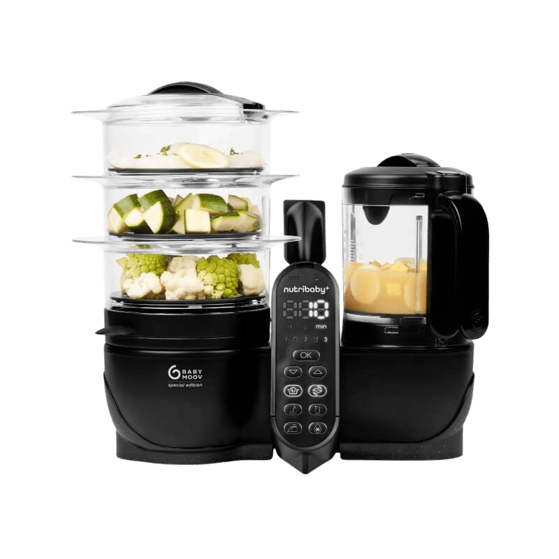 BABYMOOV Multifunkční přístroj Nutribaby+ XL Mineral Black