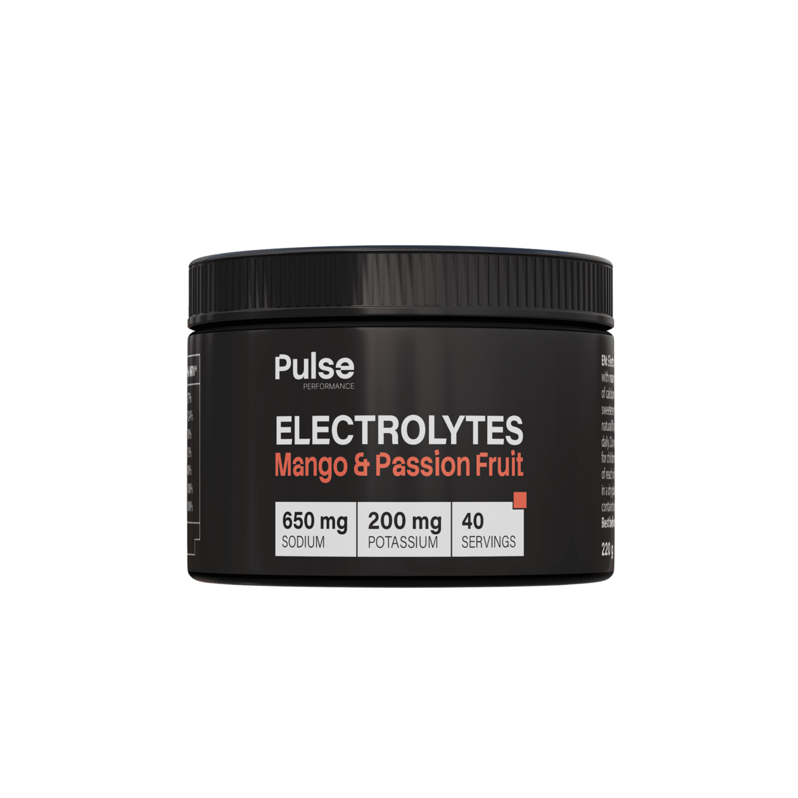 PULSE PERFORMANCE Electrolytes Mango & Passion Fruit 220 g