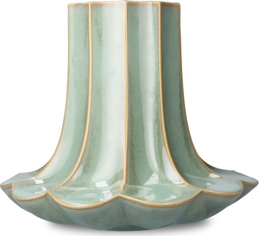 Světle zelená keramická váza (výška 20,5 cm) Kantarel – Kähler Design