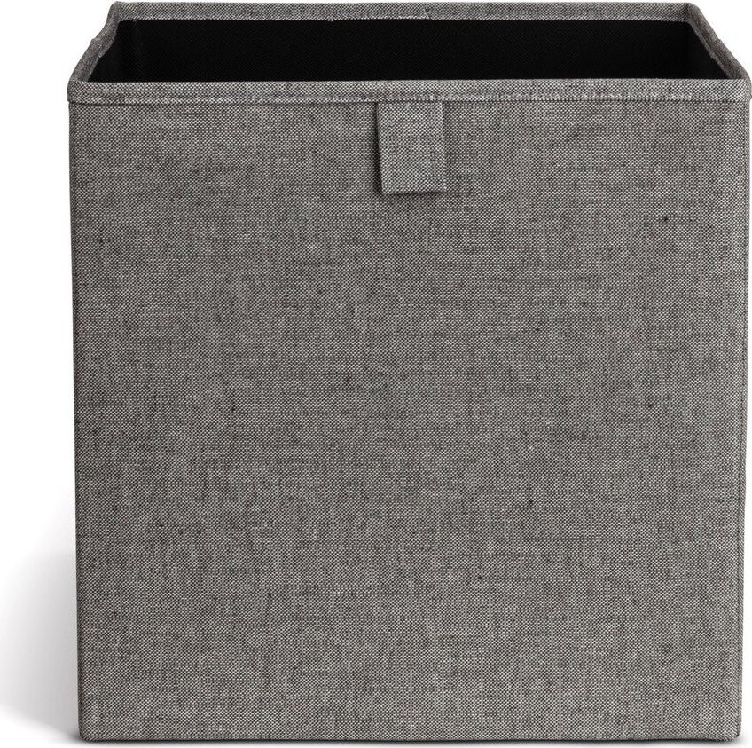 Šedý látkový úložný box 32x31,5x31,5 cm Soft Storage Cube – Bigso