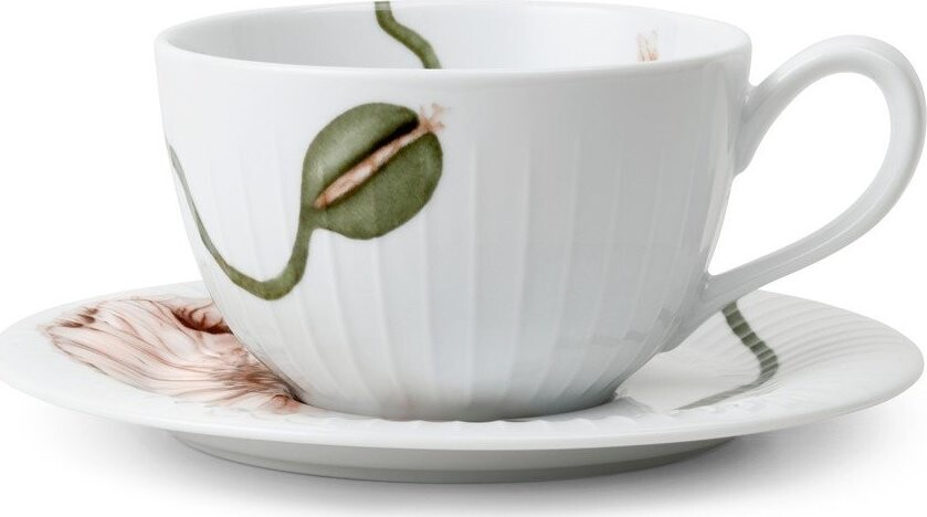 Bílý porcelánový šálek 380 ml Hammershøi Poppy – Kähler Design