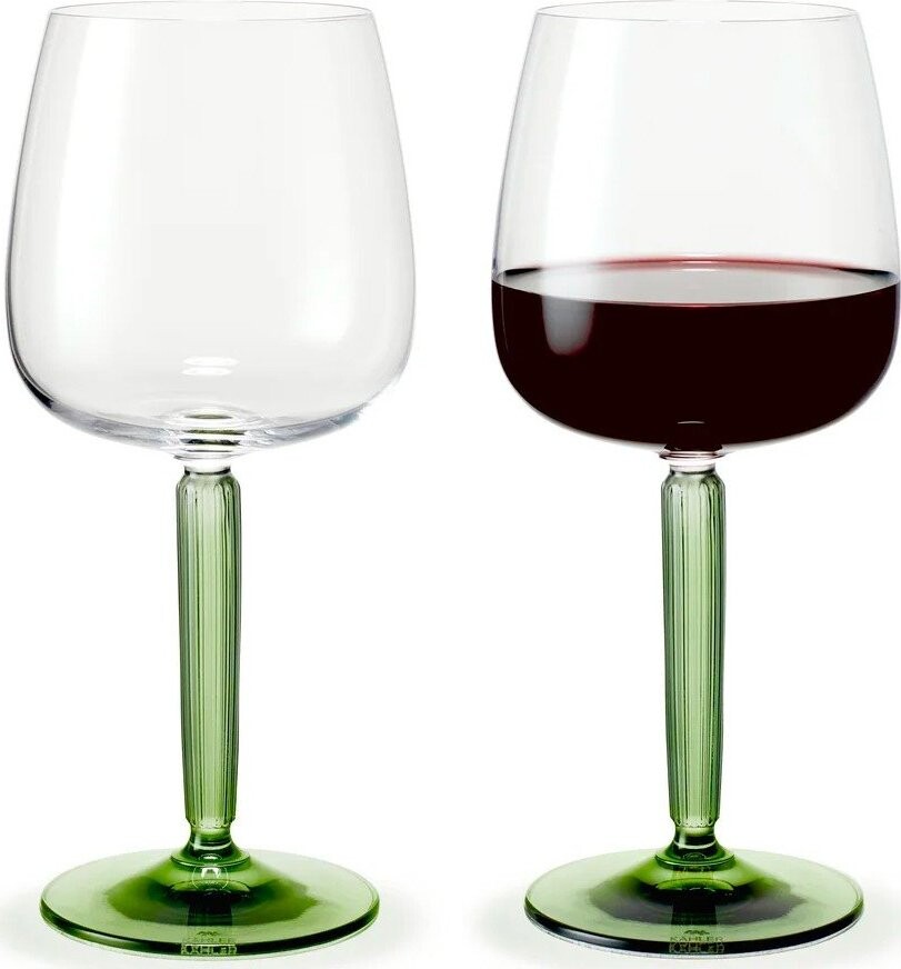 Skleničky v sadě 2 ks na víno 490 ml Hammershøi – Kähler Design