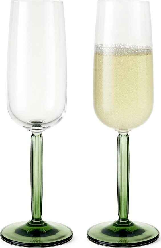 Skleničky v sadě 2 ks na sekt 240 ml Hammershøi – Kähler Design