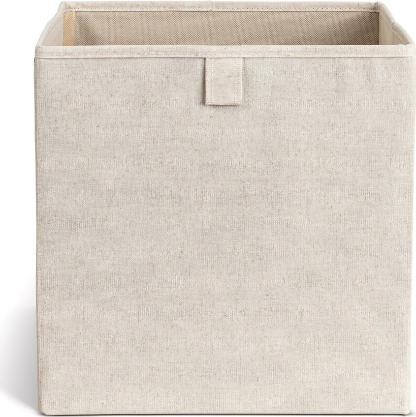 Béžový látkový úložný box 32x31,5x31,5 cm Soft Storage Cube – Bigso