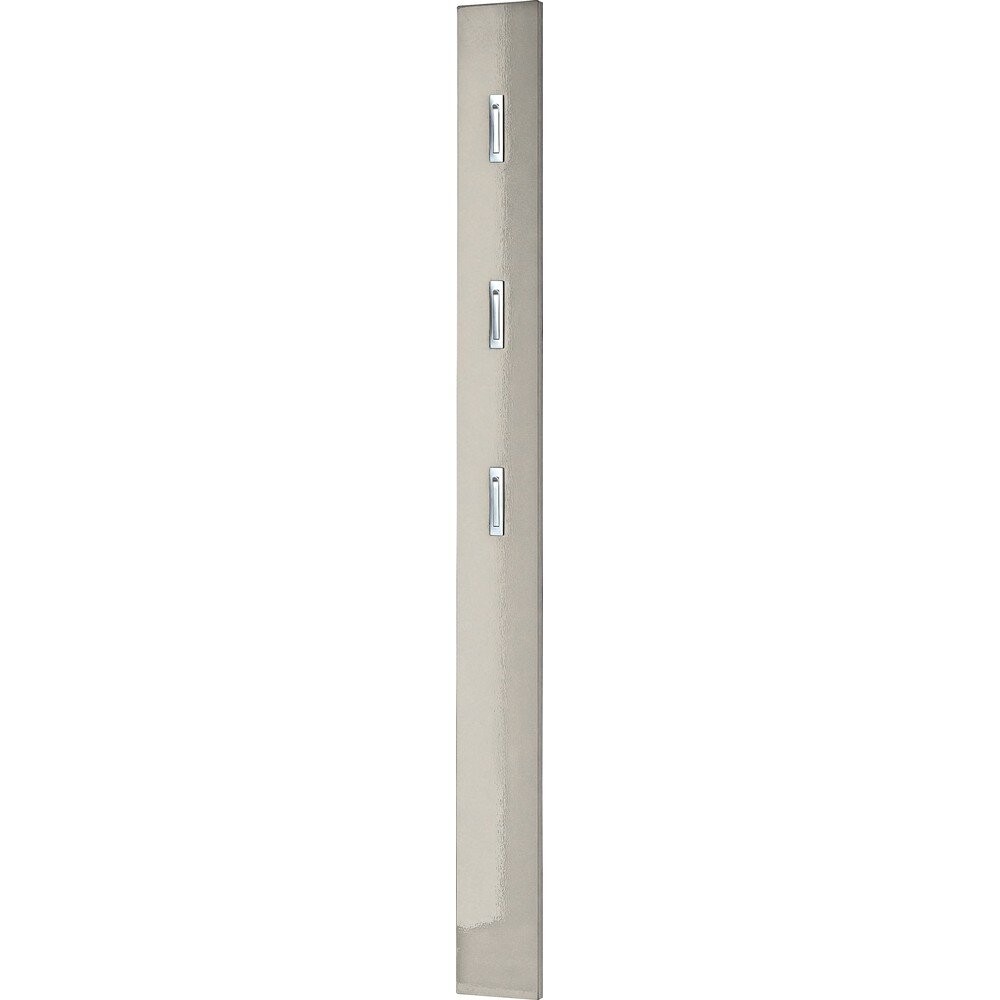 Krémový lesklý nástěnný věšák 15 cm – Germania