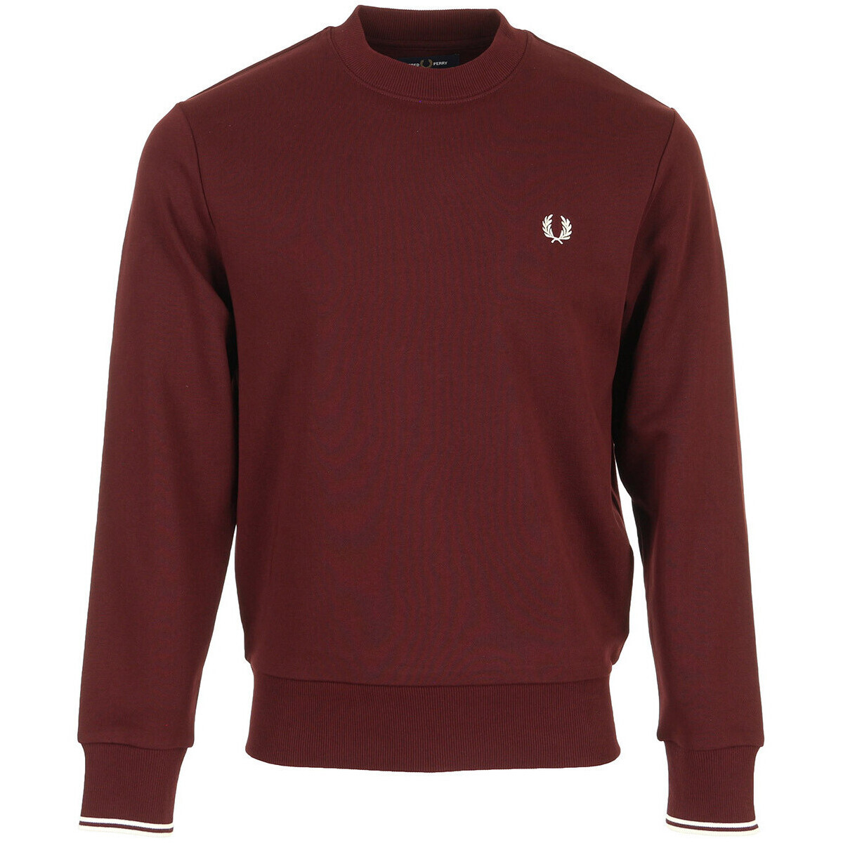Fred Perry  Crew Neck Sweatshirt  Červená