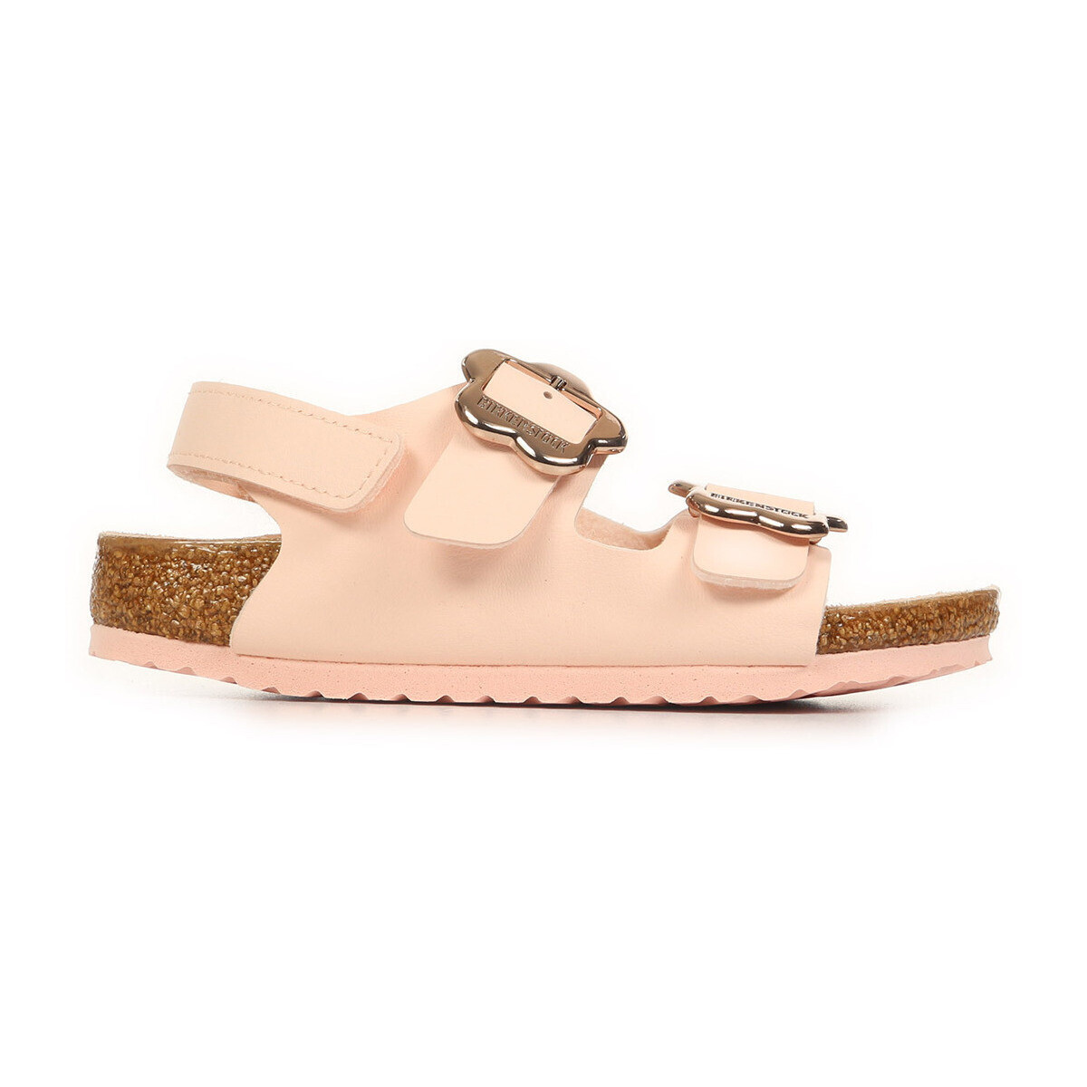 BIRKENSTOCK  Milano AS Kids Flower Buckle Kids  Růžová