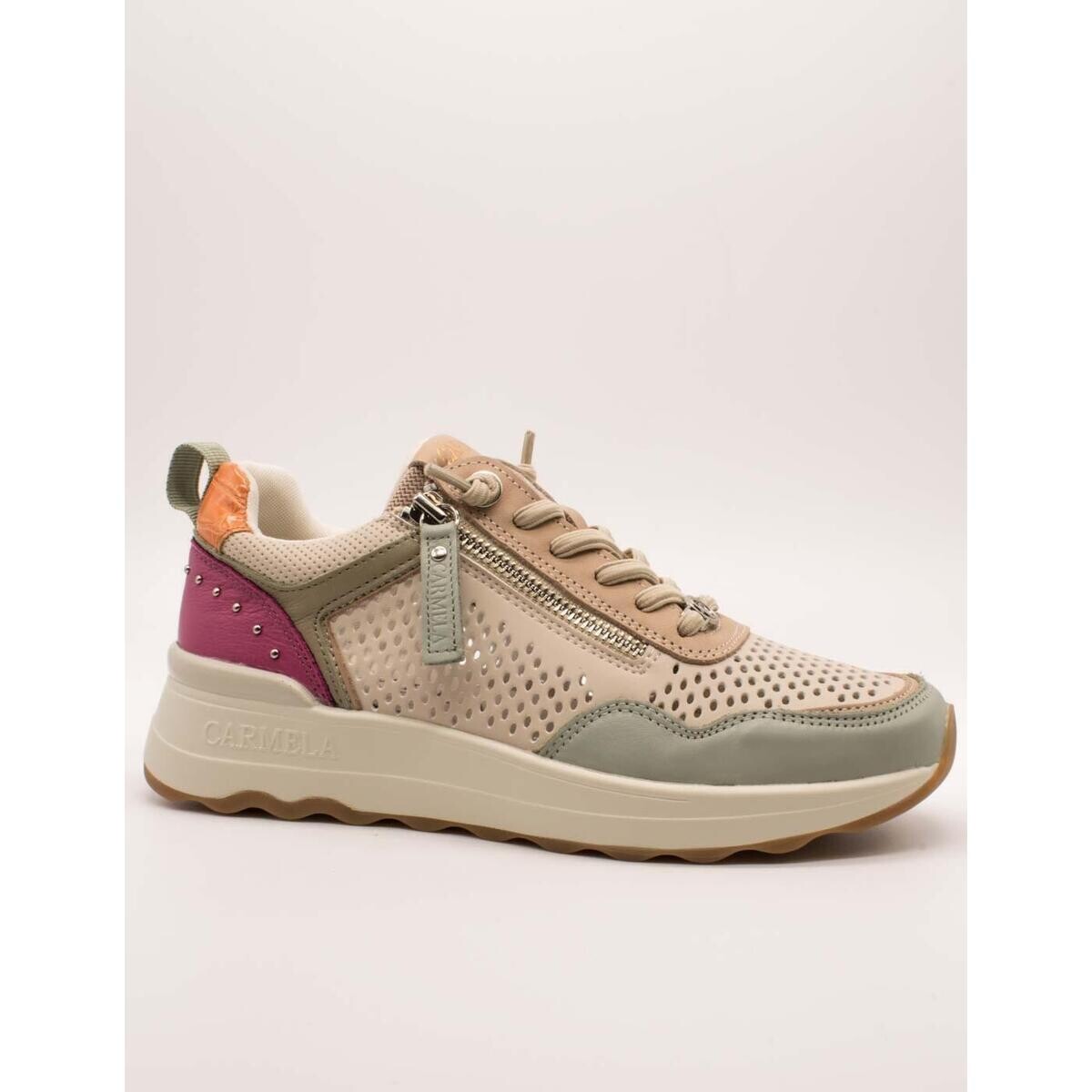 Carmela  163098-01 Aqua  Béžová