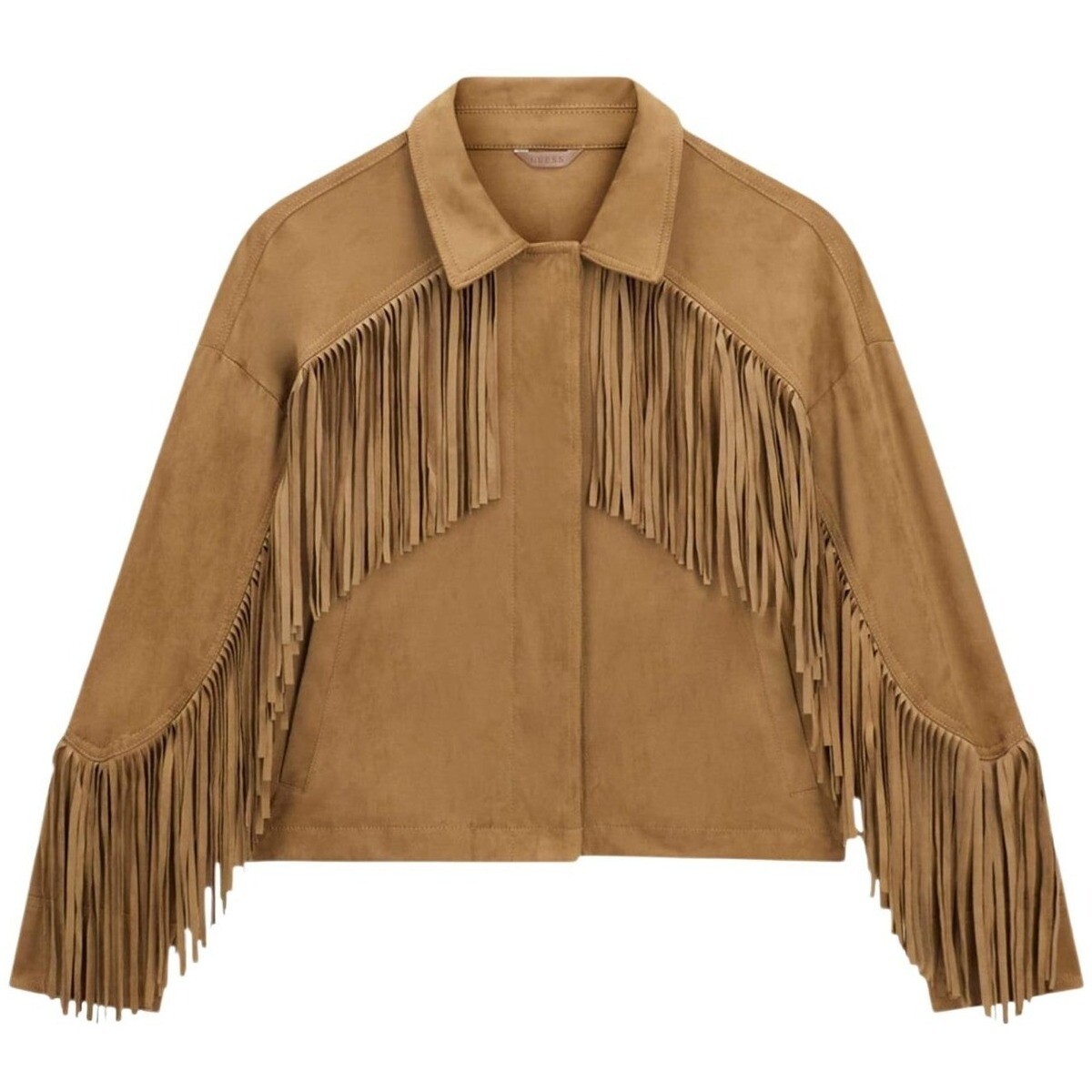 Guess  LS IBBY FRINGE JKT W6GL45 W2466  Béžová