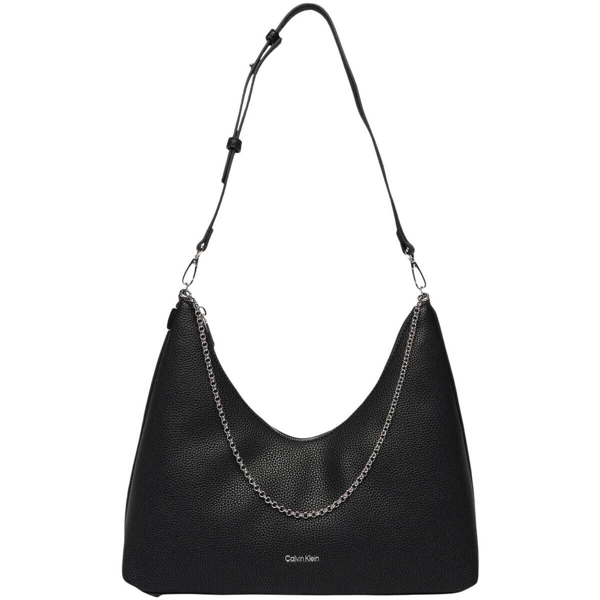 Calvin Klein Jeans  EMBLEM HW PEBBLE LV04F3495G  Černá