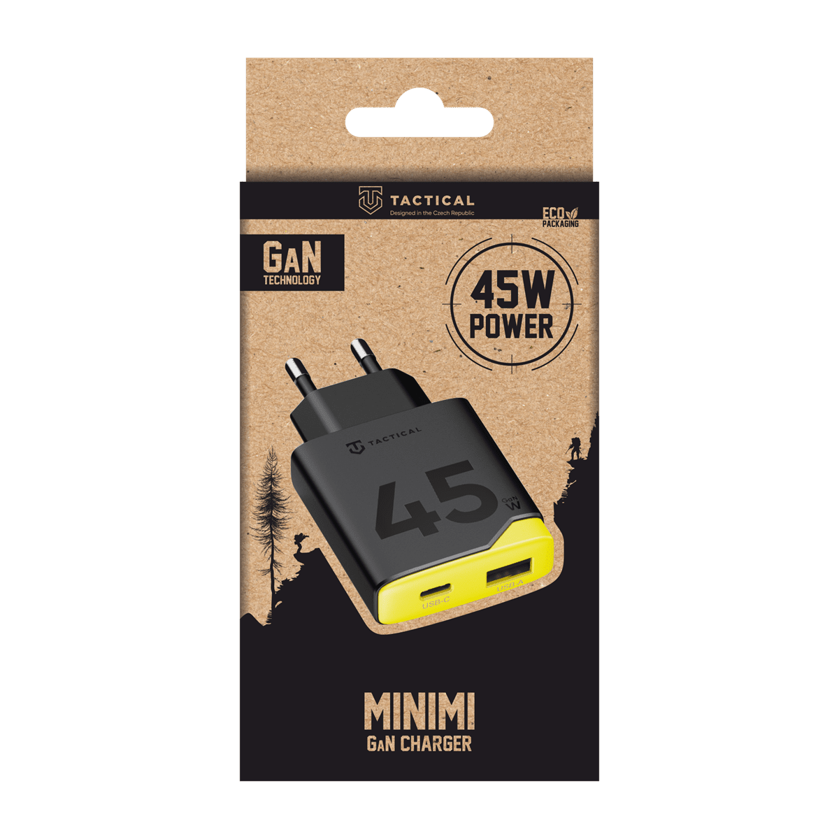 Adaptér Tactical Minimi GaN 45W AAC