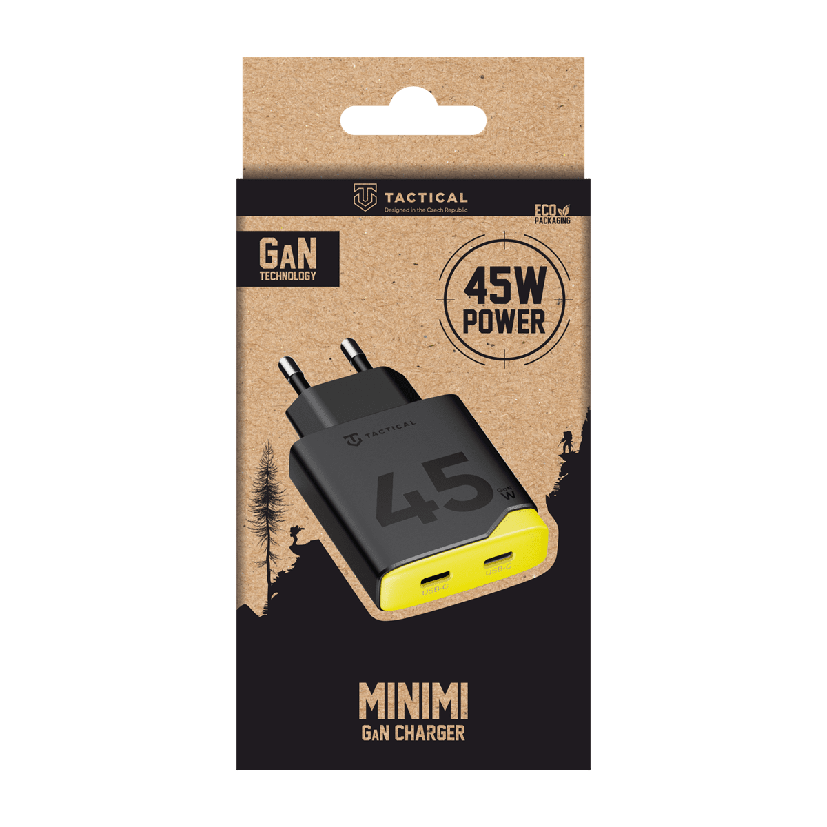 Adaptér Tactical Minimi GaN 45W CC