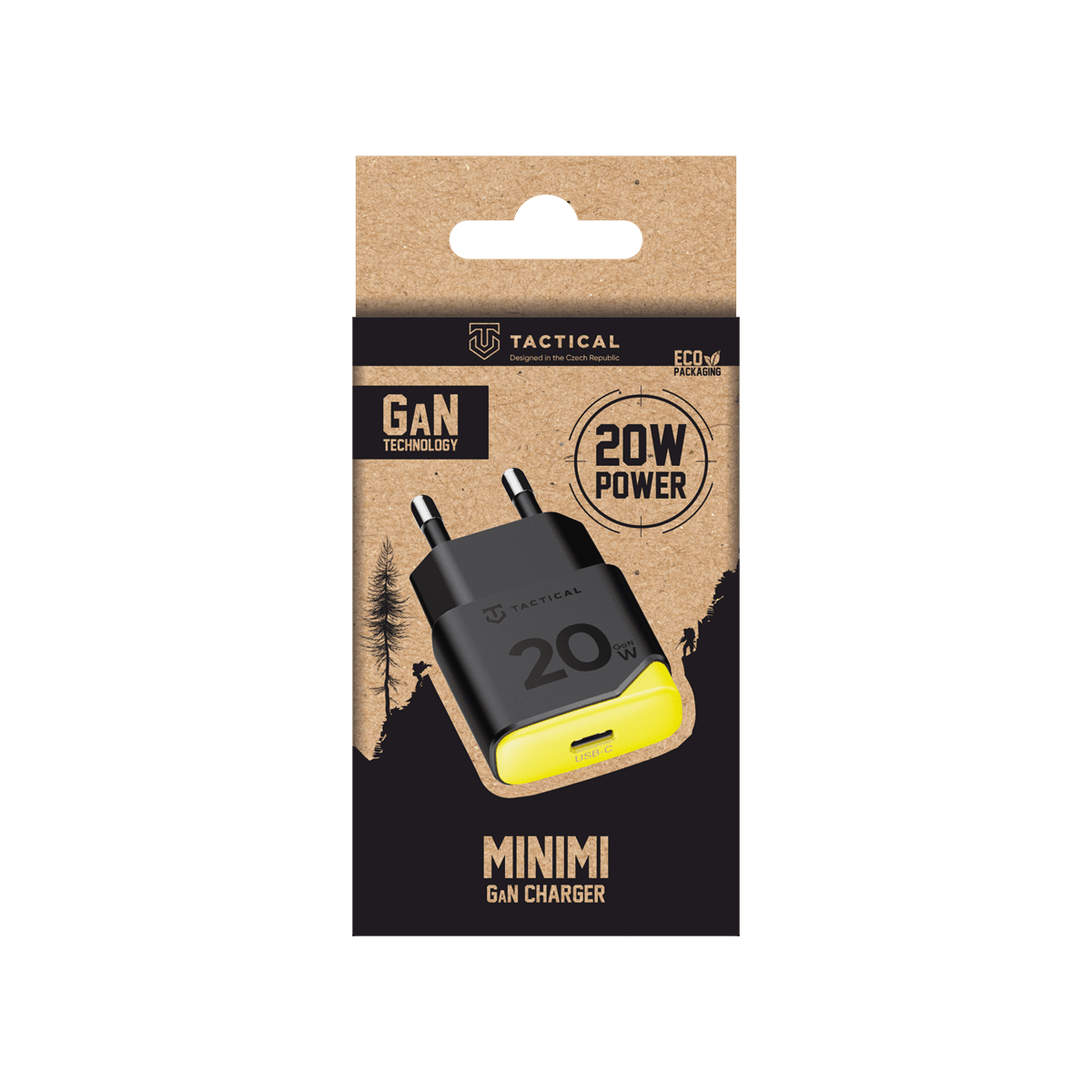 Adaptér Tactical Minimi GaN 20W C