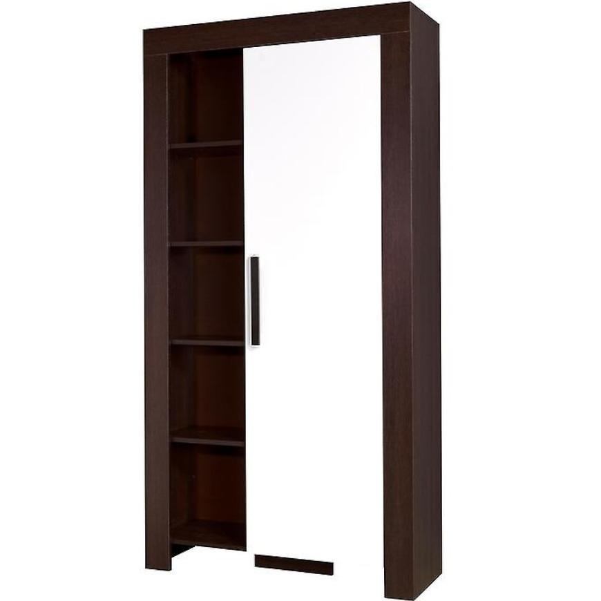 Regál Cezar 100 cm Milano/Bílý