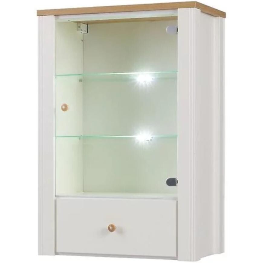 Skříňka Berg 63 cm Crem/Dub Zlatý