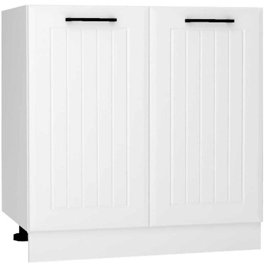 Kuchyňská skříňka Irma D80 bílý puntík matt