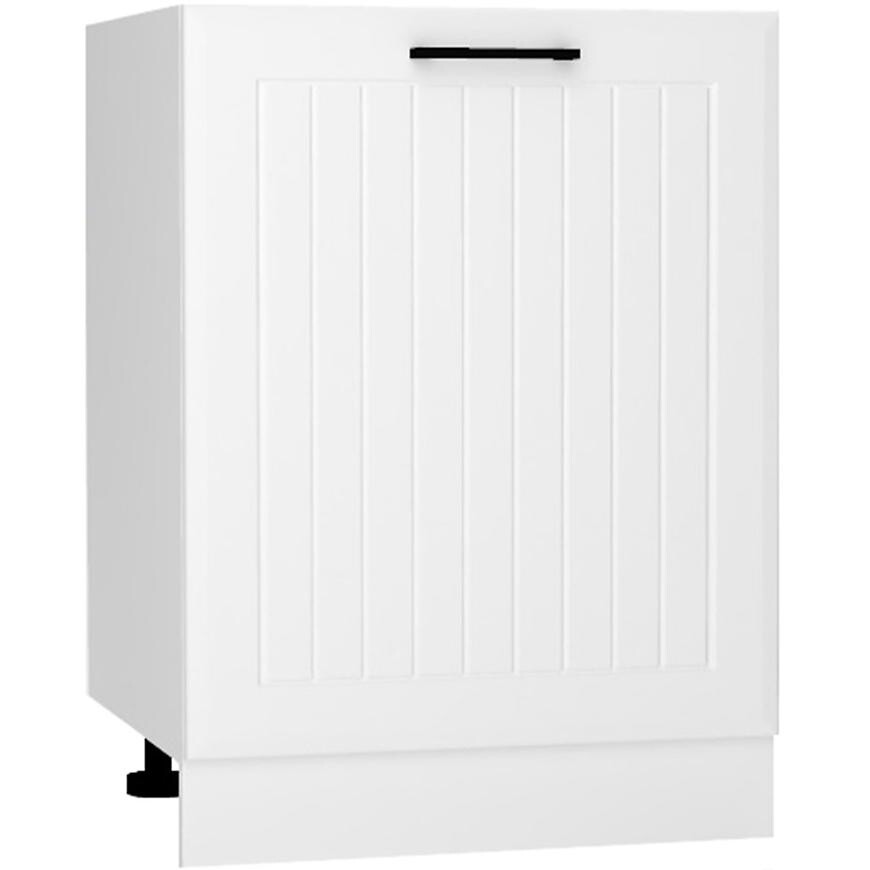 Kuchyňská skříňka Irma D60zl Pl bílý puntík matt