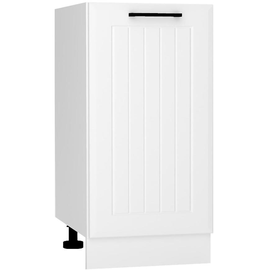 Kuchyňská skříňka Irma D40 Pl bílý puntík matt