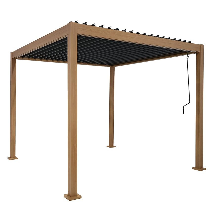 Zahradní pergola Venus 3x3x2,5 hliník