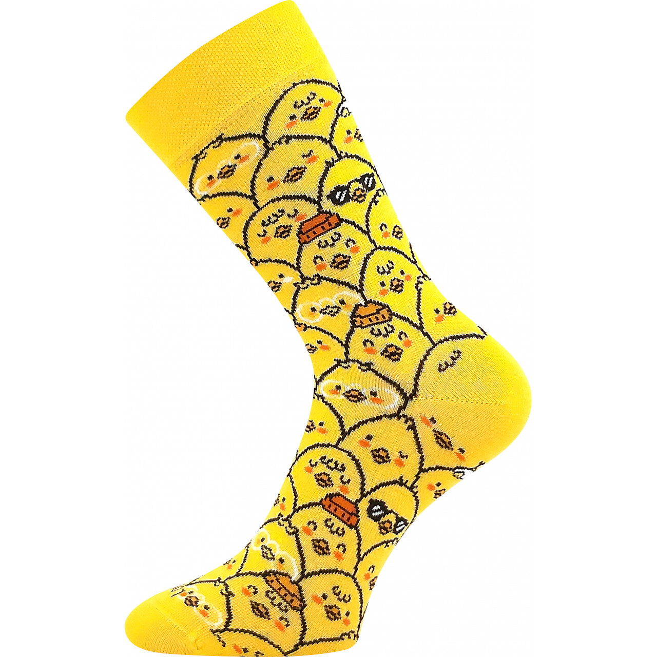 Ponožky velikonoční Lonka Deaster Vajíčka - žluté, 35-38