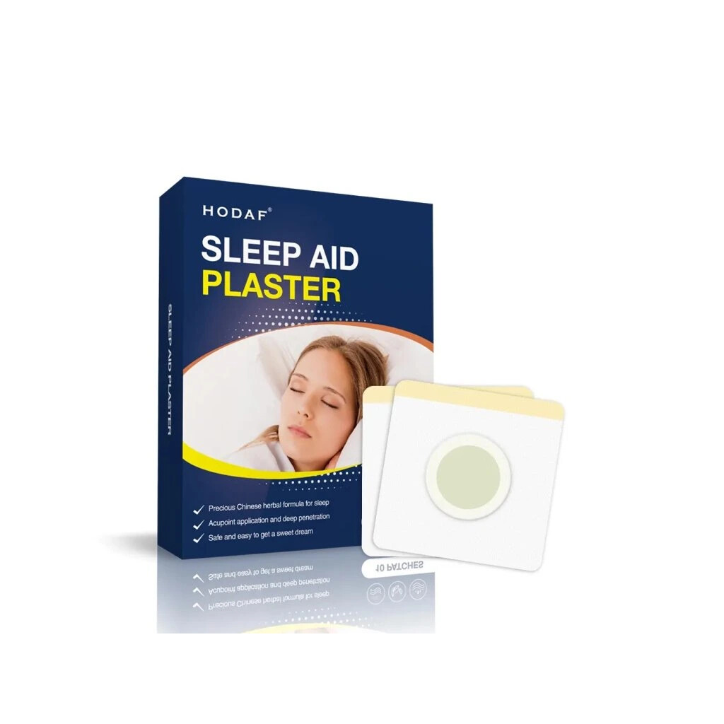 Náplasti pro podporu spánku Hodaf Pain Relief Hodaf Sleep Aid Plaster 10 ks - bílé