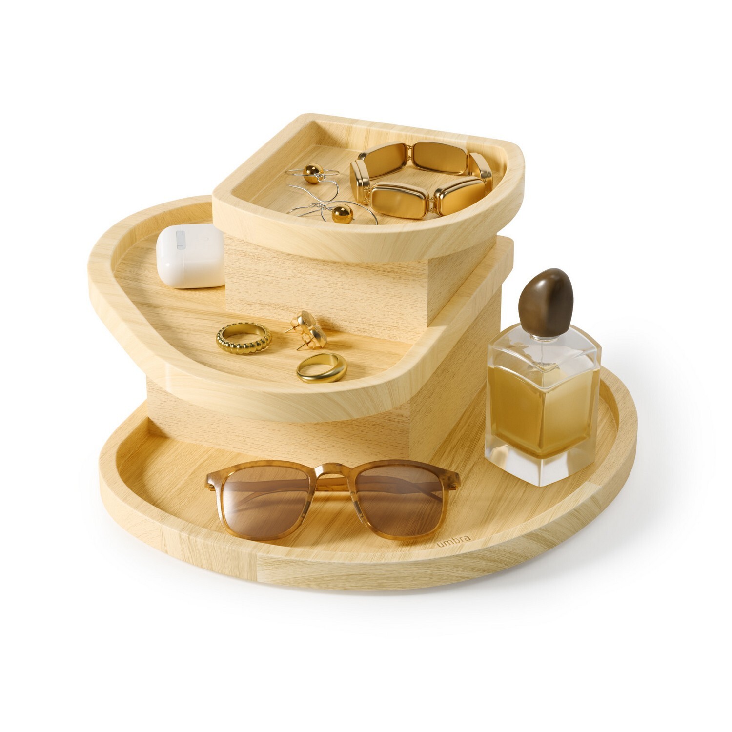 Úložný box na šperky Umbra Cove - přírodní