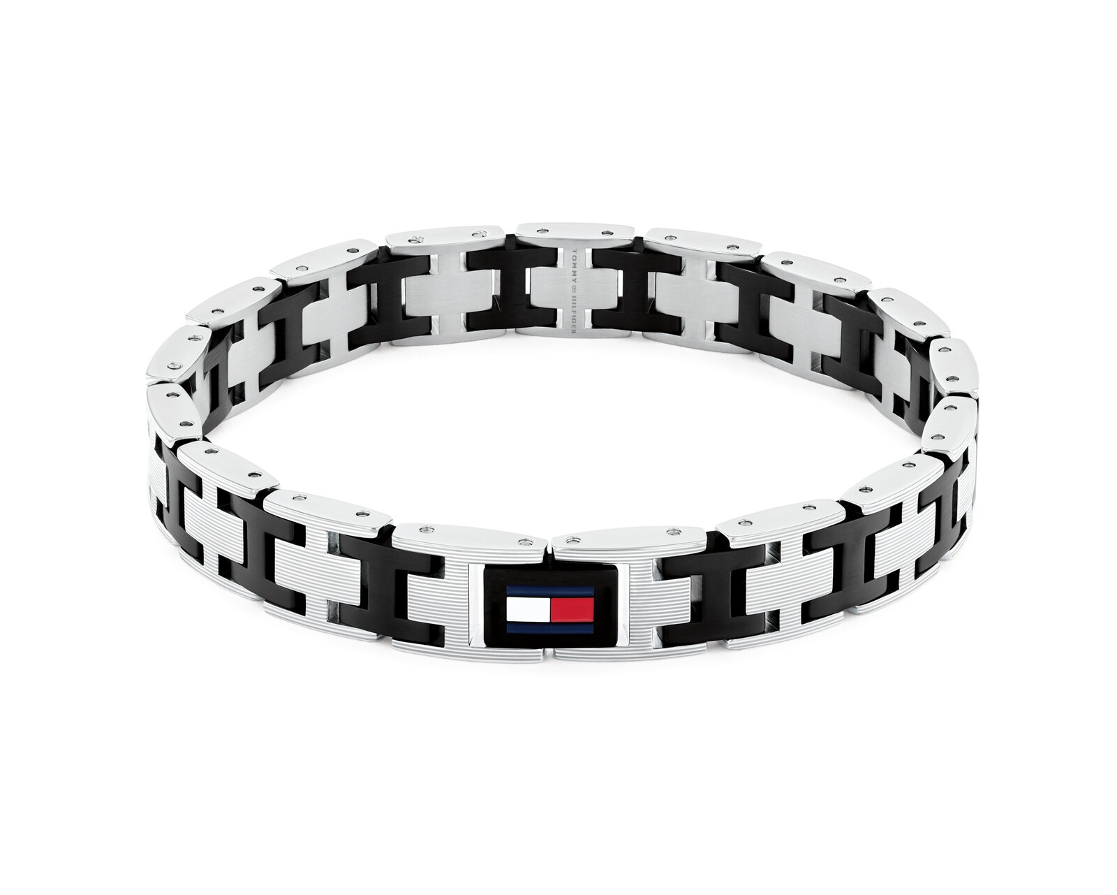 Tommy Hilfiger Stylový ocelový náramek pro muže H-Link 2790684