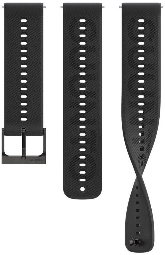 Suunto Řemínek 22mm Athletic 6 All Black S+M SS051068000