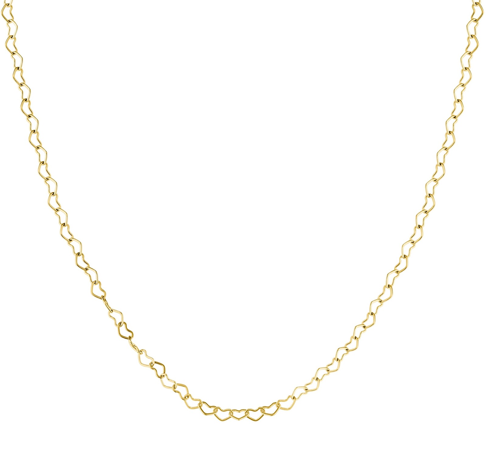 Rosefield Srdíčkový pozlacený řetízek JNHCG-J684