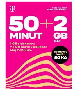 T-Mobile Twist 50minut + 2GB dat
