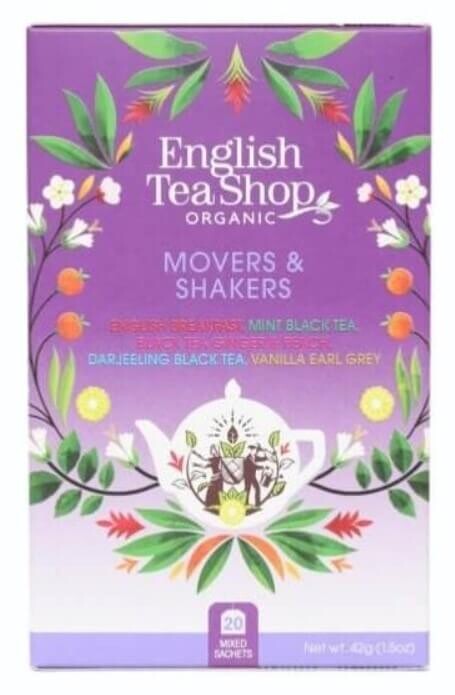 English Tea Shop Sada čajů Movers and shakers 20 sáčků